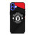 MANCHESTER UNITED LOGO BLACK iPhone 16 Plus Case Cover
