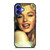 MARILYN MONROE SMILE iPhone 16 Plus Case Cover