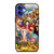 ONE PIECCE LUFFY AND FRIENDS iPhone 16 Plus Case Cover
