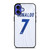 RONALDO CR7 JERSEY REAL MADRID iPhone 16 Plus Case Cover