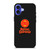 ROYAL ENFIELD MODERN LOGO CARBON iPhone 16 Plus Case Cover