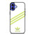 ADIDAS ORIGINALS STRIPES WHITE YELLOW iPhone 16 Case Cover