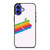 APPLE RETRO DESIGN WHITE iPhone 16 Case Cover