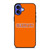 CLEMSON TIGERS LOGO FOOTBALL UNIVERSITY iPhone 16 Case Cover