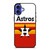 HOUSTON ASTROS MLB ICON iPhone 16 Case Cover