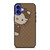 LOUIS VUITTON LV PATTERN LOGO HELLO KITTY iPhone 16 Case Cover