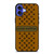 LOUIS VUITTON PATTERN LV LOGO ICON GOLD iPhone 16 Case Cover