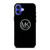 MK MICHAEL KORS LOGO SILVER ICON iPhone 16 Case Cover
