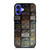 MUSE BAND ROCK LOGO COLLAGE iPhone 16 Case Cover