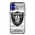 OAKLAND RAIDERS NFL iPhone 16 Case Cover