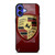 PORSCHE LOGO EMBLEM RED iPhone 16 Case Cover