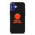 ROYAL ENFIELD MODERN LOGO CARBON iPhone 16 Case Cover