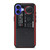 SANGEAN RED RADIO iPhone 16 Case Cover