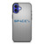 SPACE X LOGO DOT GREY iPhone 16 Case Cover