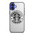 STARBUCKS COFFEE WHITE iPhone 16 Case Cover