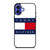 TOMMY HILFIGER LOGO 3 iPhone 16 Case Cover