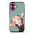 ANYA FORGER SPY X FAMILY ANIME MANGA HAPPY iPhone 16 Plus Case Cover