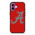 ALABAMA CRIMSON TIDE HOUNDSTOOTH ICON iPhone 16 Plus Case Cover