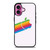 APPLE RETRO DESIGN WHITE iPhone 16 Plus Case Cover