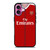 ARSENAL FC JERSEY iPhone 16 Plus Case Cover