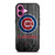CHICAGO CUBS WOODEN LOGO iPhone 16 Plus Case Cover