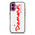 DIAMOND SUPPLY CO LOGO RED iPhone 16 Plus Case Cover