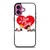 I LOVE LUCY FALLING LOVE iPhone 16 Plus Case Cover