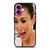 KIM KARDASHIAN UGLY CRYING FACE iPhone 16 Plus Case Cover