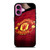 MANCHESTER UNITED LOGO JERSEY iPhone 16 Plus Case Cover