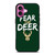 MILWAUKEE BUCKS LOGO BASEBALL FEAR THE DEER iPhone 16 Plus Case Cover