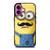 MINION WITH MOUSTACHE iPhone 16 Plus Case Cover