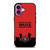 MUSE BAND ROCK RED iPhone 16 Plus Case Cover