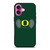 OREGON DUCKS LOGO iPhone 16 Plus Case Cover