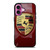 PORSCHE LOGO EMBLEM RED iPhone 16 Plus Case Cover