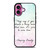 PRINCESS AURORA QUOTES iPhone 16 Plus Case Cover