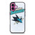 SAN JOSE SHARKS LOGO iPhone 16 Plus Case Cover