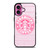 STARBUCKS COFFEE PINK WALL iPhone 16 Plus Case Cover