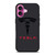 TESLA MOTORS BLACK ICON iPhone 16 Plus Case Cover