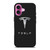 TESLA MOTORS CARBON iPhone 16 Plus Case Cover