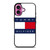 TOMMY HILFIGER LOGO 3 iPhone 16 Plus Case Cover