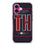TOMMY HILFIGER TH FASHION LOGO AMERICAN DREAM iPhone 16 Plus Case Cover