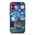 TOTORO MY NEIGHBOR VAN GOGH iPhone 16 Plus Case Cover