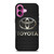 TOYOTA LOGO CAR ICON CARBON iPhone 16 Plus Case Cover