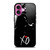 XO THE WEEKND LOGO BLACK WHITE iPhone 16 Plus Case Cover