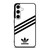 ADIDAS ORIGINALS STRIPES WHITE BLACK Samsung Galaxy S24 Case Cover
