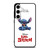 DISNEY LILO AND STITCH WHITE Samsung Galaxy S24 Case Cover