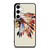 INDIAN FEATHER SKULL Samsung Galaxy S24 Case Cover