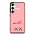 KAWS PINK LOGO MASCOT Samsung Galaxy S24 Case Cover