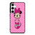 LOUIS VUITTON LV LOGO PINK MINNIE MOUSE Samsung Galaxy S24 Case Cover