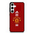 MANCHESTER UNITED FC LOGO FOOTBALL ADIDAS STRIPES Samsung Galaxy S24 Case Cover